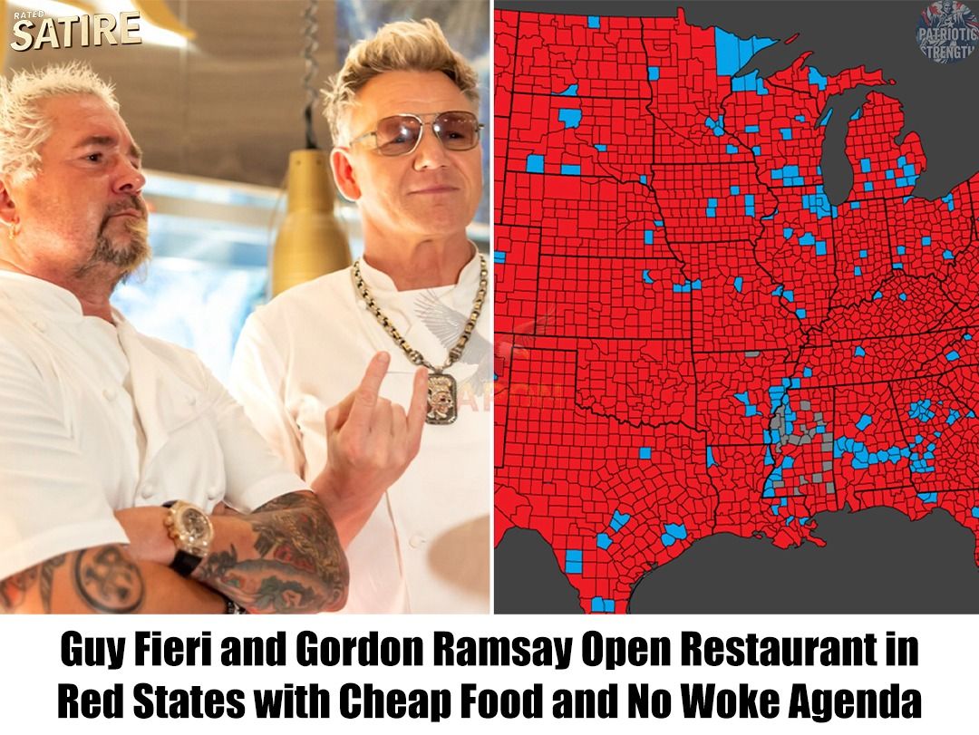 Guy Fieri and Gordon Ramsay Bring Cheap, Non-Woke Dining to Red States